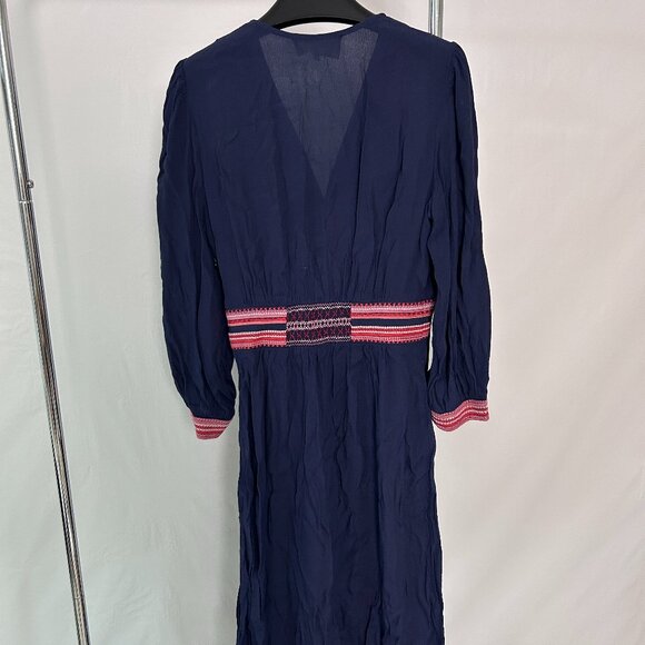 Ba&Sh Tanina V-neckline Midi Dress in size FR1=S (see description) - Picture 2 of 5